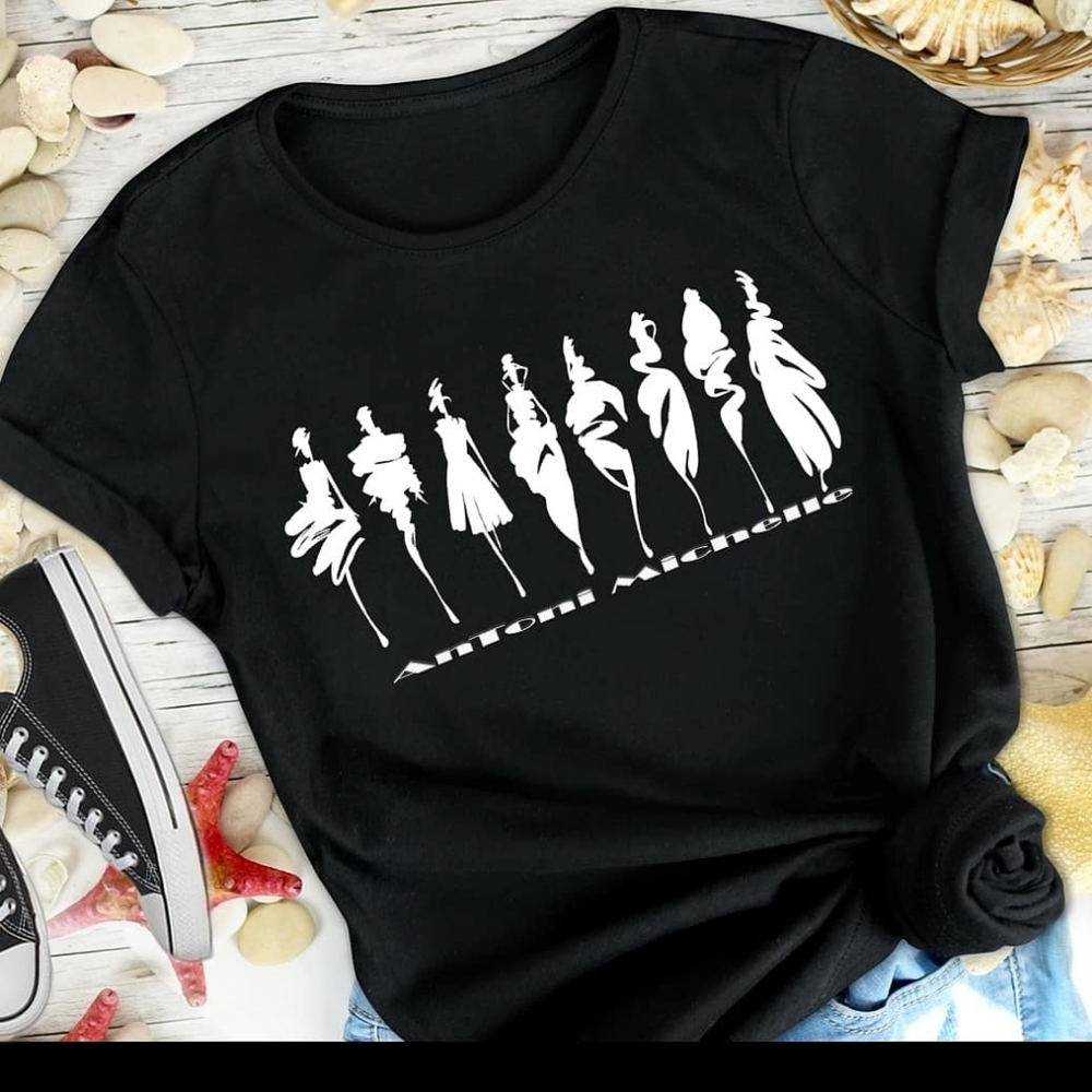 Fashion Silhouette Graphic Tee